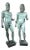 Life-Size Sculptures of the Riace Warriors, Set of 2 For Sale