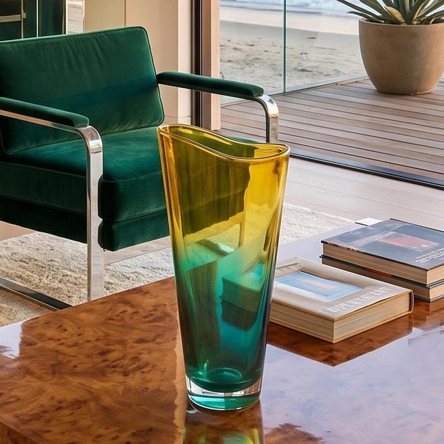 Handrafted Murano Glass Vase, Italy, 1970s For Sale - Image 6 of 7