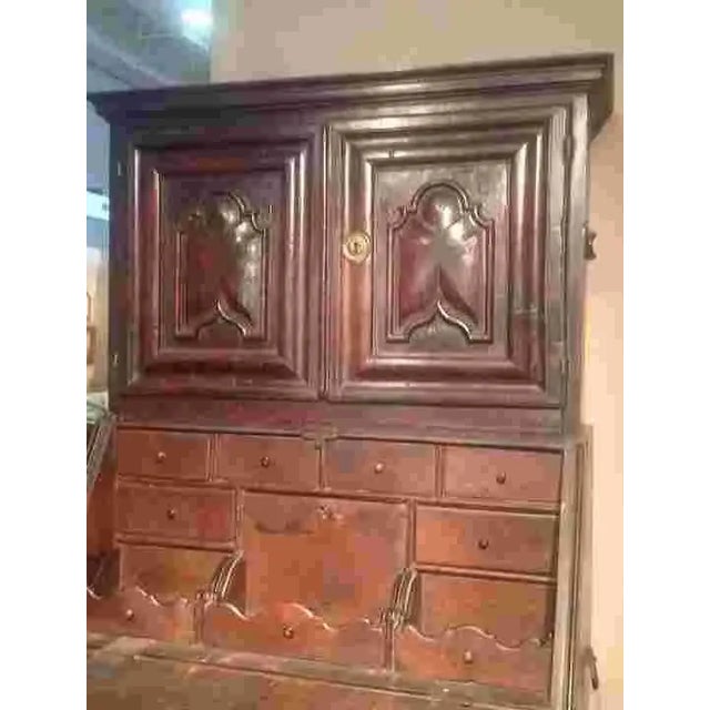 17th Century Spanish or Portuguese Desk/Cupboard For Sale - Image 4 of 9