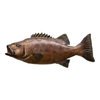 Large Vintage Taxidermy Fish c.1950-1970 For Sale