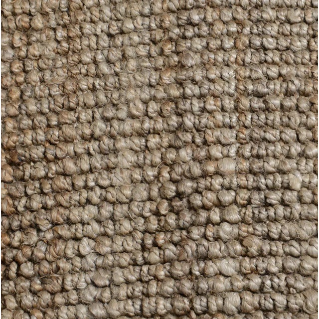 Chunky Loop Natural Jute Rug 2x3 For Sale - Image 4 of 6