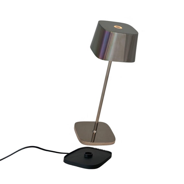 Ofelia Pro Table Lamp - Black Chrome For Sale - Image 4 of 5
