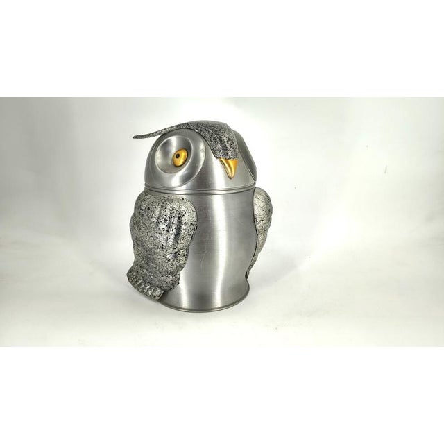 Owl-Shaped Ice Bucket, Italy, 1960s For Sale - Image 10 of 11