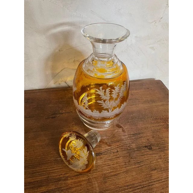 Boheme Crystal Liquor Service Set, 1920s, Set of 8 For Sale - Image 9 of 10