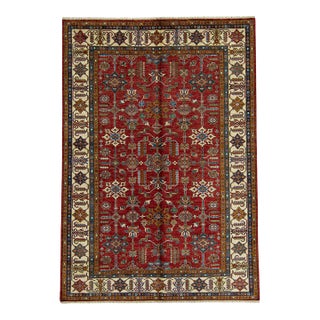Oriental Handmade Rug 6'10" x 9'9" For Sale