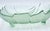 1970s Vintage Glass Leaf Shaped Bowl, Italy, 1970s For Sale - Image 5 of 7