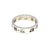 Tiffany and Co. Mid 20th Century Tiffany & Co. 18k White Gold Diamond Atlas Roman Numerals Band, Size 9 For Sale - Image 4 of 9