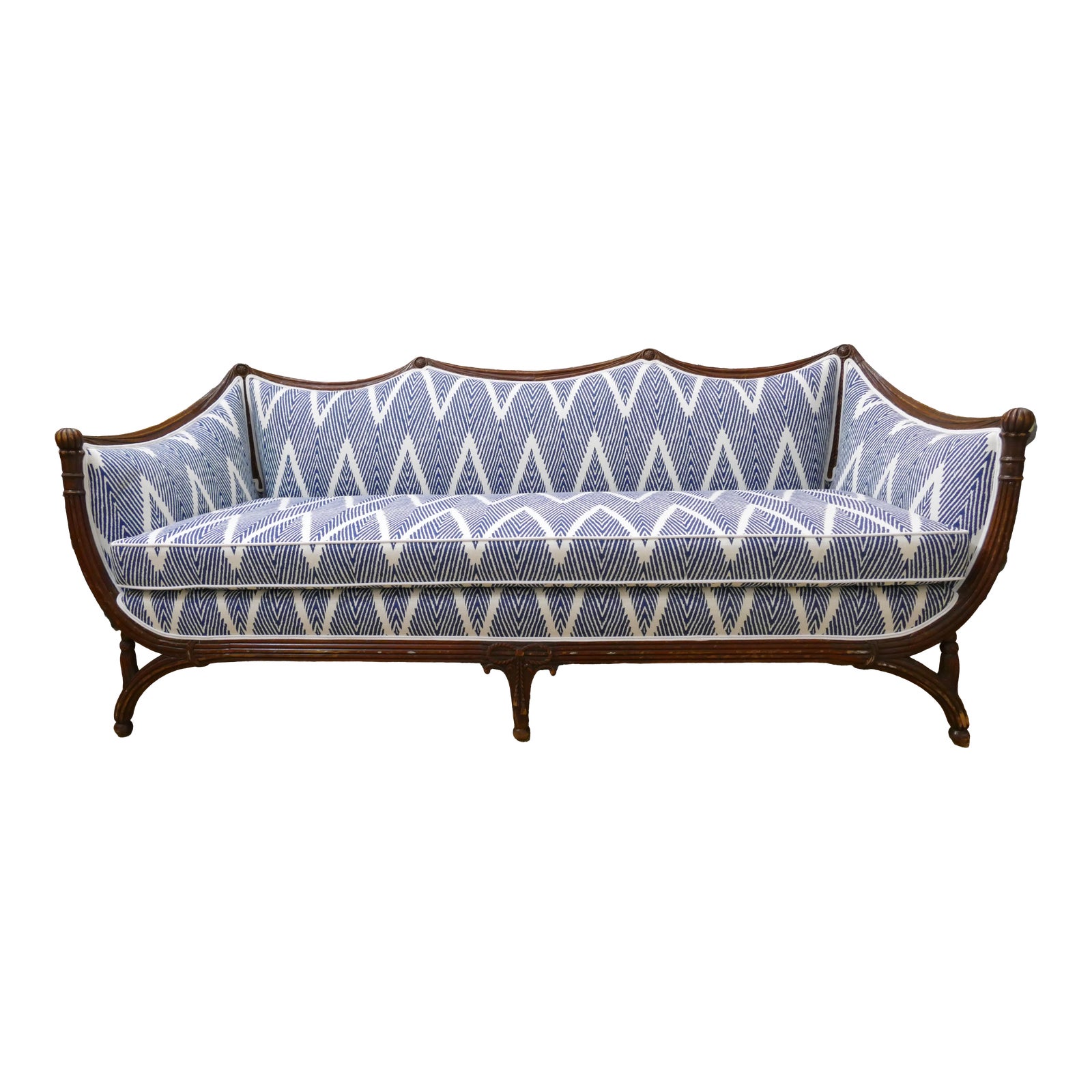 1920s Vintage Upholstered Sofa Chairish