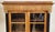 19th C French Walnut Ebony & Bronze Empire Curio Vitrine Bookcase For Sale - Image 9 of 18