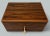 Modern Mahogany Ladys Gentlemans Handmade Jewelry Casket Box Manning Ireland Irish New For Sale - Image 3 of 12