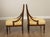 French Louis XVI Style Quality Pair of Walnut Slipper Chairs For Sale - Image 4 of 12