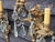 Gold Vintage Louis XV Romantic French Bronze Wall Sconces Crystal Lighting, 1950s, Set of 2 For Sale - Image 8 of 10