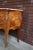 French Provincial Antique French Louis XV Marble Top Bombe Chest For Sale - Image 3 of 8