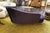 1960s Mid-Century Italian Daybed Newly Reupholstered in Purple Velvet For Sale - Image 5 of 7
