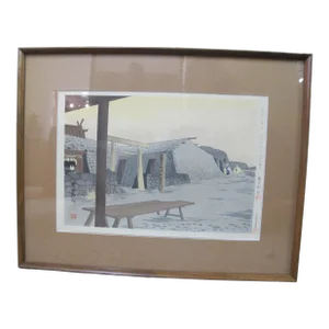 Tokuriki Tomikichiro Japanese Woodblock Print 36 Views of Summit of Mt Fuji