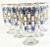 Glass Mid-Century Scandinavian Goblets- Set of 6 For Sale - Image 7 of 9