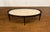 2020s Maitland - Smith Oval Transitional Style Cocktail Table For Sale - Image 5 of 14