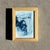 Abstract Vintage Boho Miniature Painting in Wood Frame For Sale - Image 3 of 7