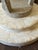 Metal Pair of Neoclassical Travertine, Cast Iron & Brass Sculptural Lamps, Attributed to Michael Taylor For Sale - Image 7 of 17