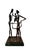 Metal Wolfgang Behl, Large Modernist Bronze Abstract Figural Sculpture "Family" Wolfgang Behl For Sale - Image 7 of 14