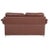Brown Leather 3300 Two-Seater Sofa from Rolf Benz For Sale - Image 9 of 11