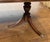 Traditional Multi-Banded Georgian Style Mahogany Dining Table by Leighton Hall - Showroom Sample For Sale - Image 14 of 16