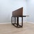 Mid-Century Modern Rattan and Oak Convertible Console Dining Table from McGuire, 1970s For Sale - Image 3 of 16