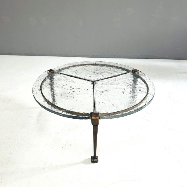 Metal Vintage Coffee Table for Atelier Lothar Klute, 1983 For Sale - Image 7 of 18