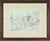 Sigfrido Oliva, Landscape, Pencil Drawing, 1980s For Sale - Image 4 of 4