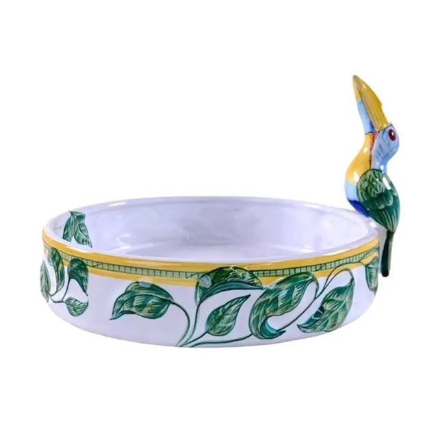 Hermes Moustiers Toucan Vide Poche /Wine Bottle Holder For Sale In Miami - Image 6 of 8