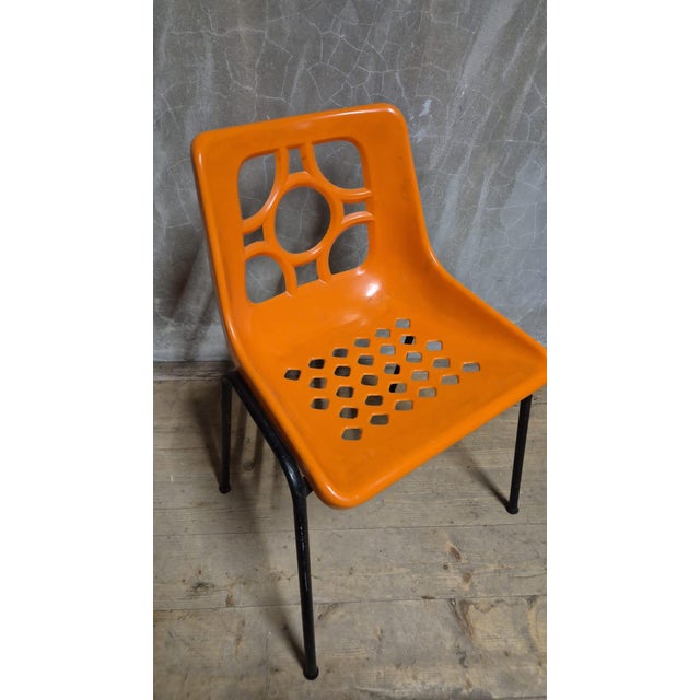 Vintage Space Age Garden Chairs, 1970s, Set of 4 For Sale - Image 10 of 12