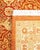 2000 - 2009 Mogul, One-of-a-Kind Hand-Knotted Area Rug in Orange, 8' 2" x 8' 4" For Sale - Image 5 of 8