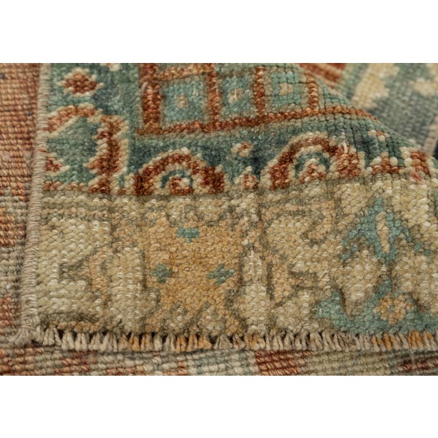 Turkish Mini Rug Oriental Hand Knotted Vintage Rug 1'6" x 2'10" #21143 For Sale In Houston - Image 6 of 8