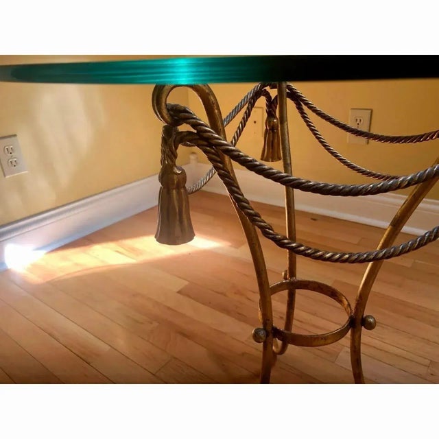 Traditional Late 20th Century Regency Style Accent Table For Sale - Image 3 of 6