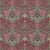 Morris & Co Honeysuckle & Tulip Wallpaper in Burgundy/Sage - a Sample For Sale