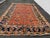 Early 20th Century Persian Rust and Navy Blue Mahal Ziegler Rug For Sale In New York - Image 6 of 8
