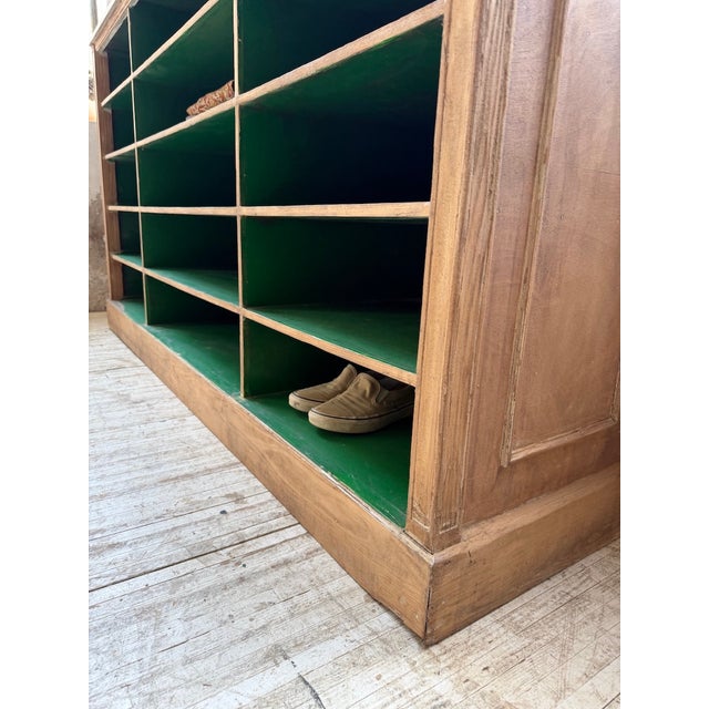 Oak Cabinet with Compartments and Shelves, 1900s For Sale - Image 18 of 18