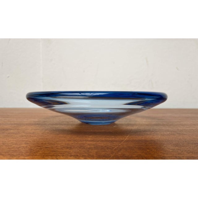 Mid-Century Modern Mid-Century Modern Danish Glass Bowl by Per Lütken for Holmegaard, 1960s For Sale - Image 3 of 18