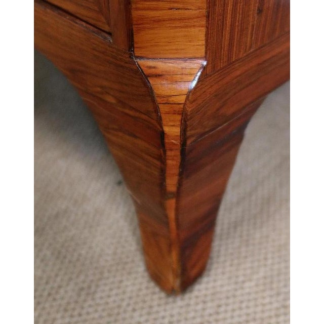 Louis XIV- Louis XV Small Veneer Chiffonnier from Boudin, 1760s For Sale - Image 13 of 18