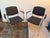 Hightower Modernist Stackable Arm Chairs, Set of Three For Sale - Image 12 of 12