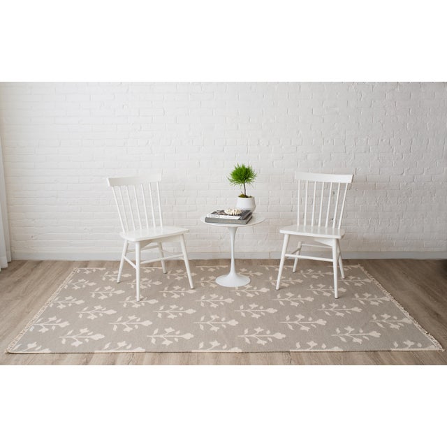 Erin Gates Thompson Grove Grey Hand Woven Wool Area Rug 7'6" X 9'6" Chairish