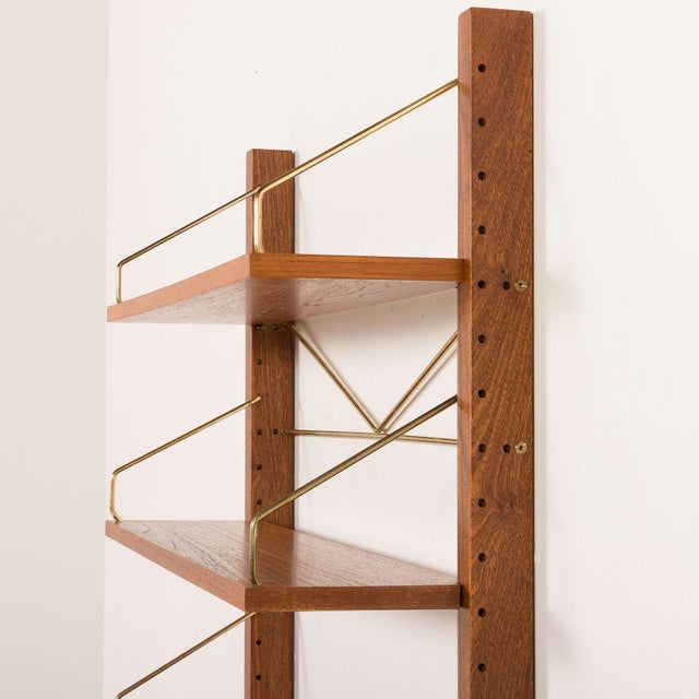Free-Standing Wall Unit by Poul Cadovius for Cado, 1960s For Sale - Image 9 of 18