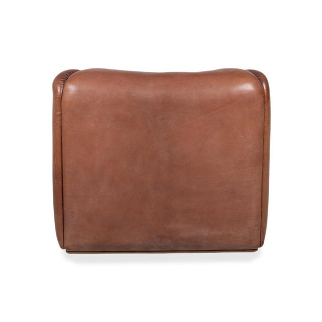 Vintage DS 47 Leather Armchair in Brown with Manual Function from de Sede For Sale - Image 14 of 17