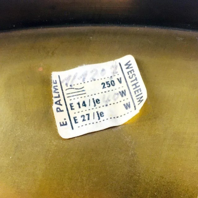 Large Mid-Century Modern Floral Ceiling Light in Murano Glass by Ernst Palme, Germany, 1970s For Sale - Image 13 of 14