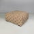 Italian Modern Squared Pouf in Beige Suede with Buttons, 1990s For Sale - Image 13 of 13