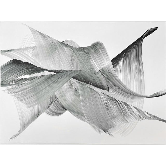 Nikolaos Schizas Contemporary Abstract Acrylic on Canvas "Rays" by Nikolaos Schizas For Sale - Image 4 of 5