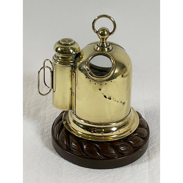 Brass Yacht Binnacle From the 19th Century | Chairish
