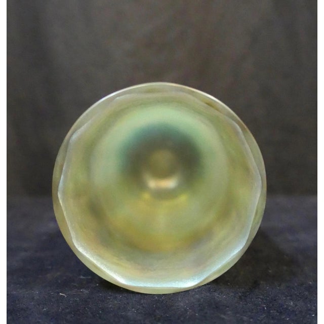 Tiffany Studios Mid 19th Century Tiffany Studios Protective Favrile Glass Insert for Flower Vases For Sale - Image 4 of 6