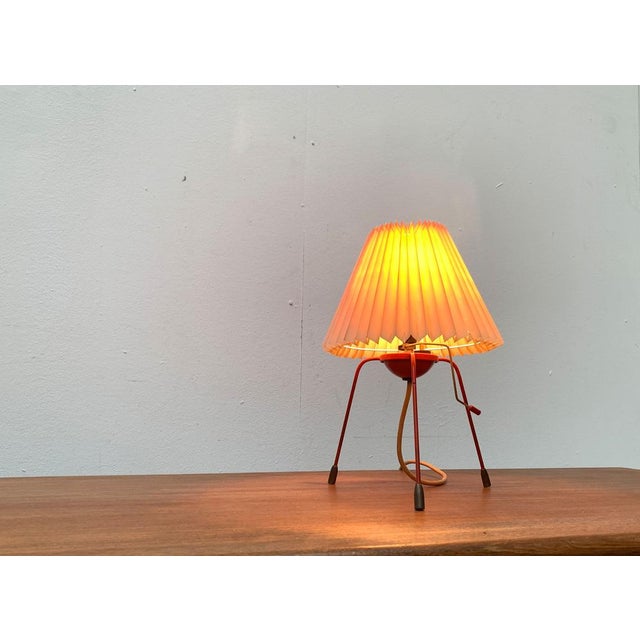 Metal Mid-Century Type 1624 Table Lamp by Josef Hurka for Napako, 1960s For Sale - Image 7 of 18