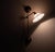 Glass Tiffany Adjustable Brass Wall Lamp, 1960s For Sale - Image 7 of 10
